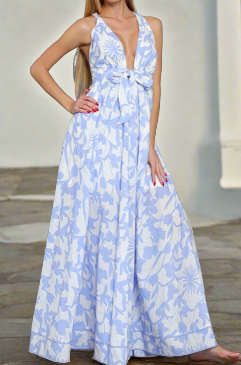 maxi dress wide hips Floral Maxi Dress – Hips Apparel