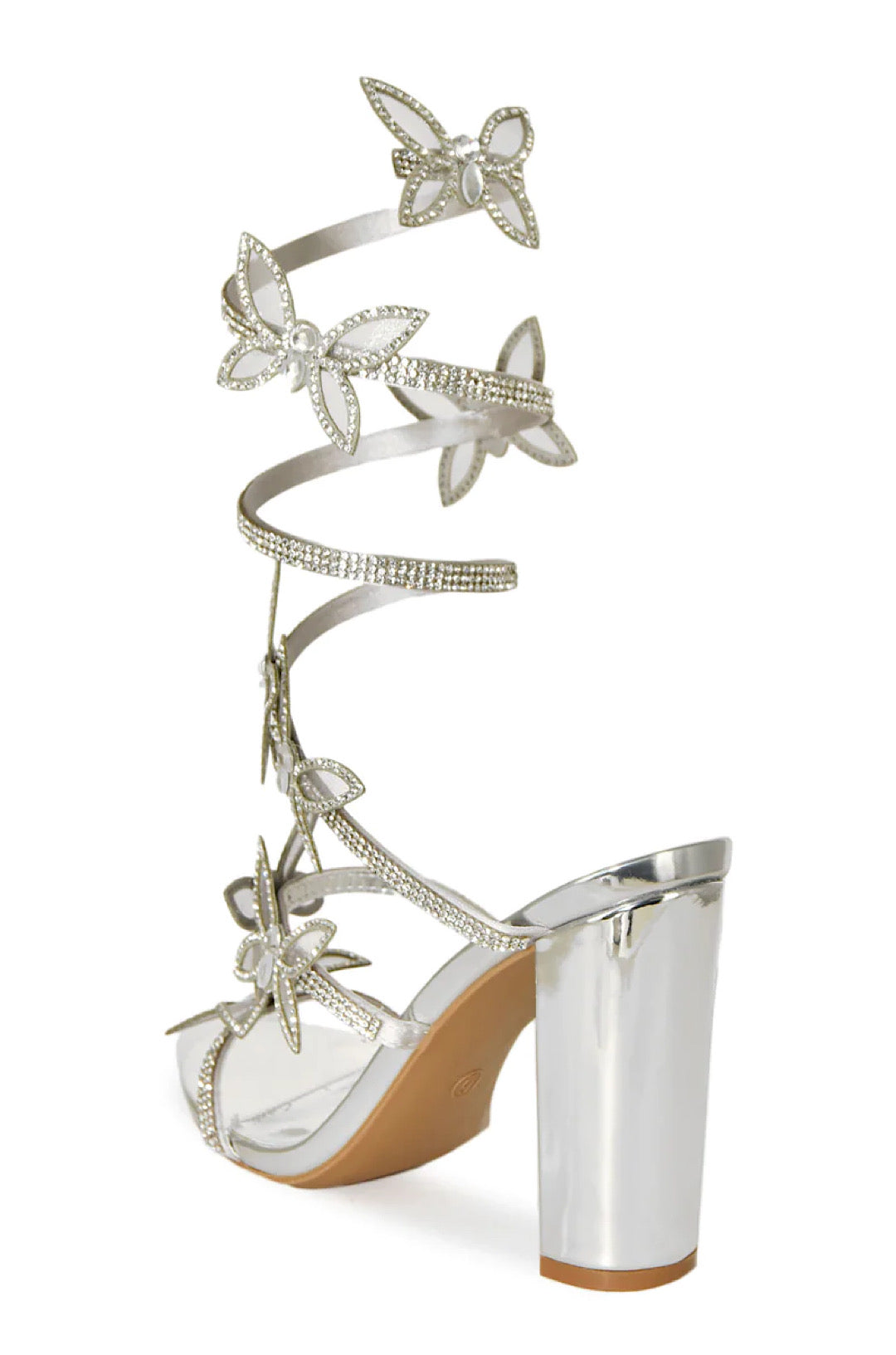 Butterfly Chunky Heel