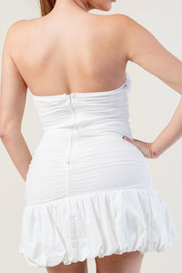 Tube Bubble Mini Dress