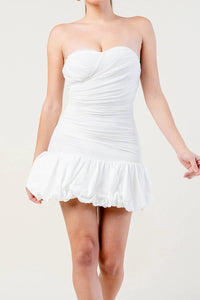 Tube Bubble Mini Dress