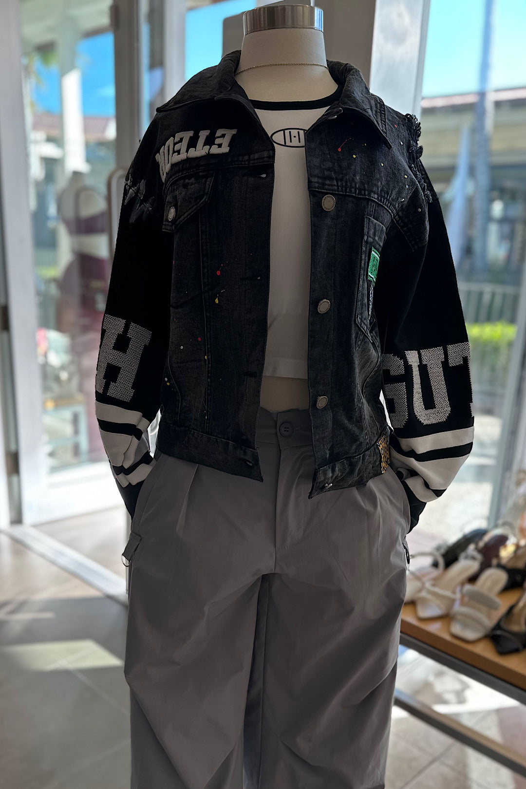 Black Street Style Jacket