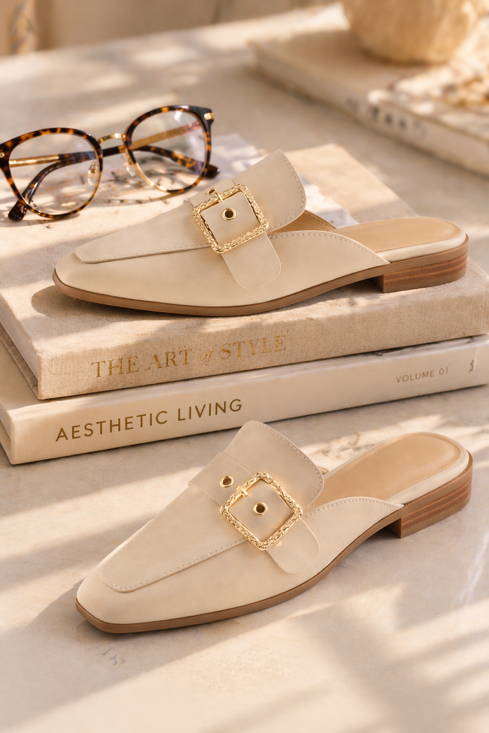 Soho Buckle Mules