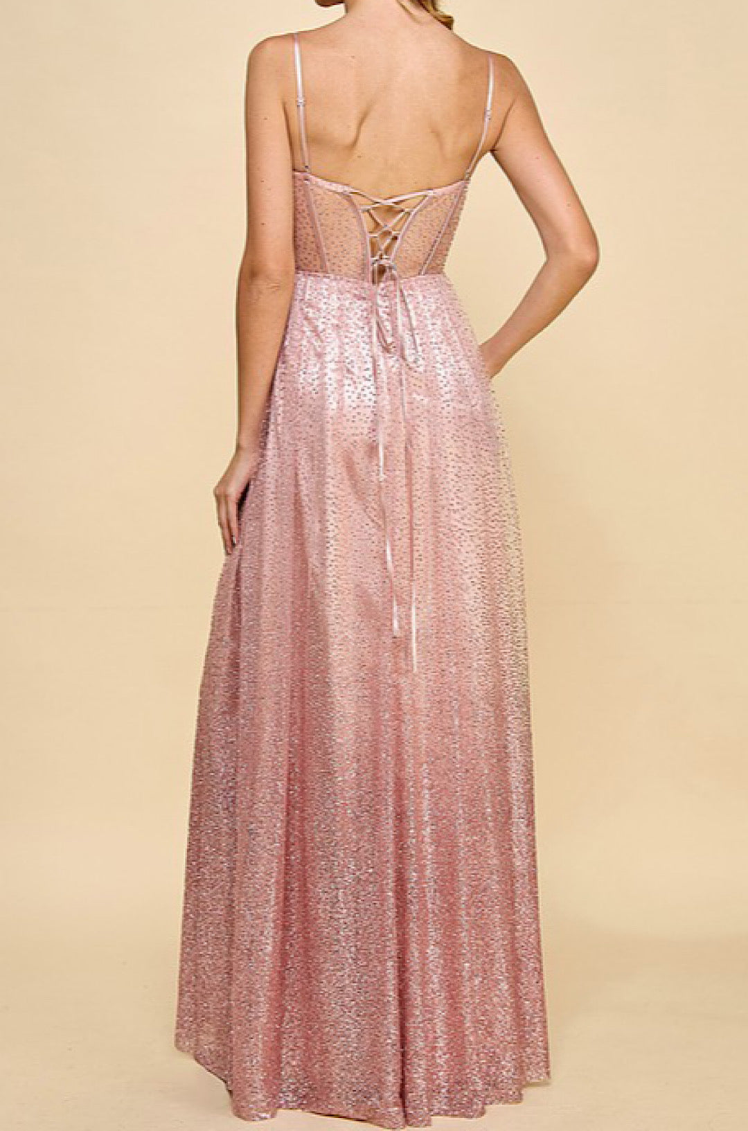 Ombre Glitter Dress Medium / Rose Ombre Glitter Dress Medium / Rose