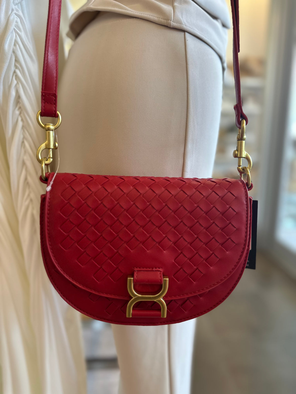 Red Crossbody Bag