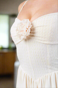 Rosette Mini Dress