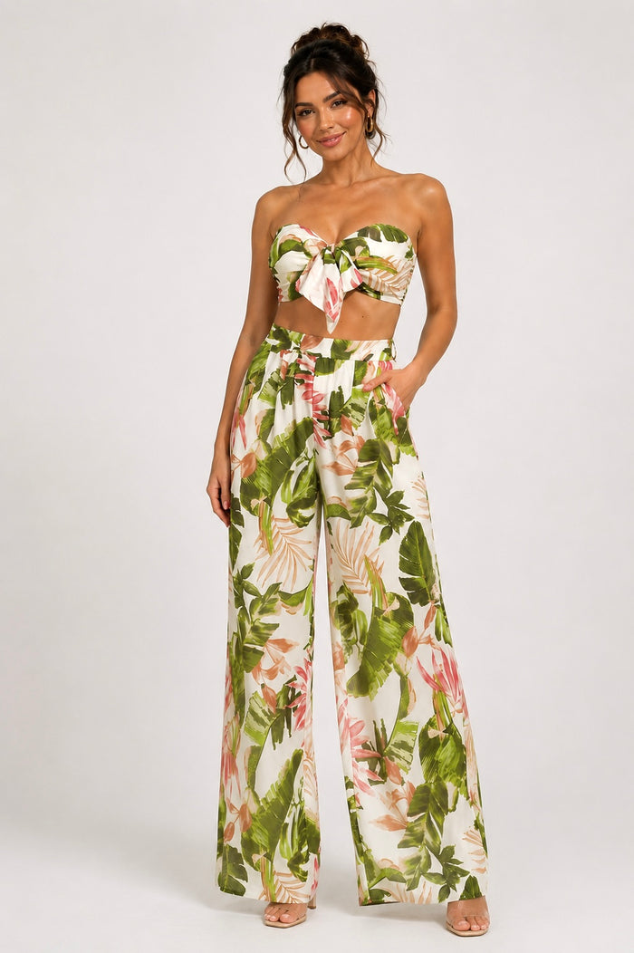 Tropical Escape Pant Set