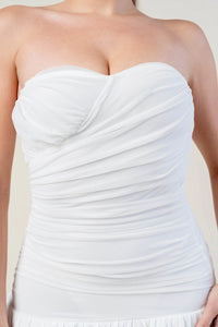 Tube Bubble Mini Dress