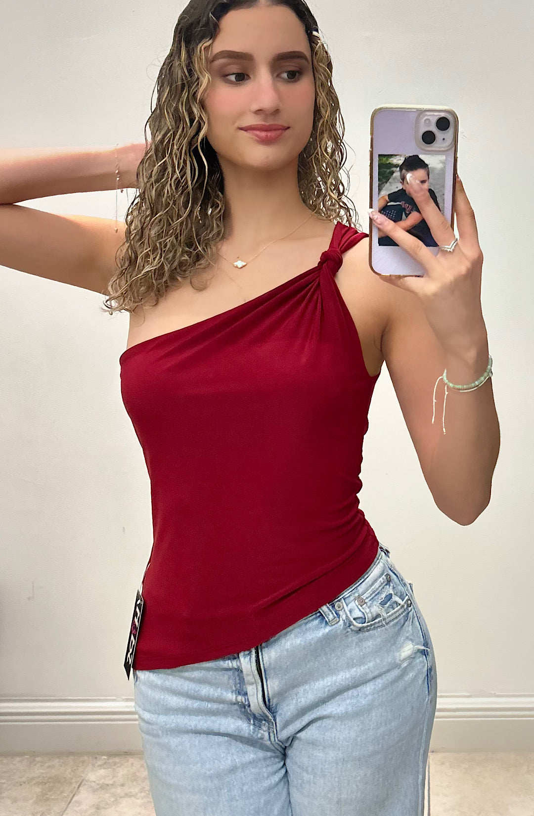 One Shoulder Top