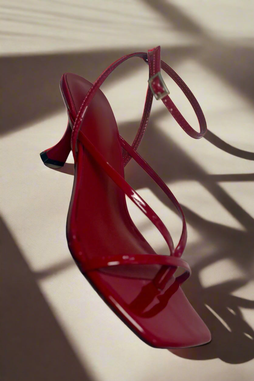 Square Toe Kitten Heel