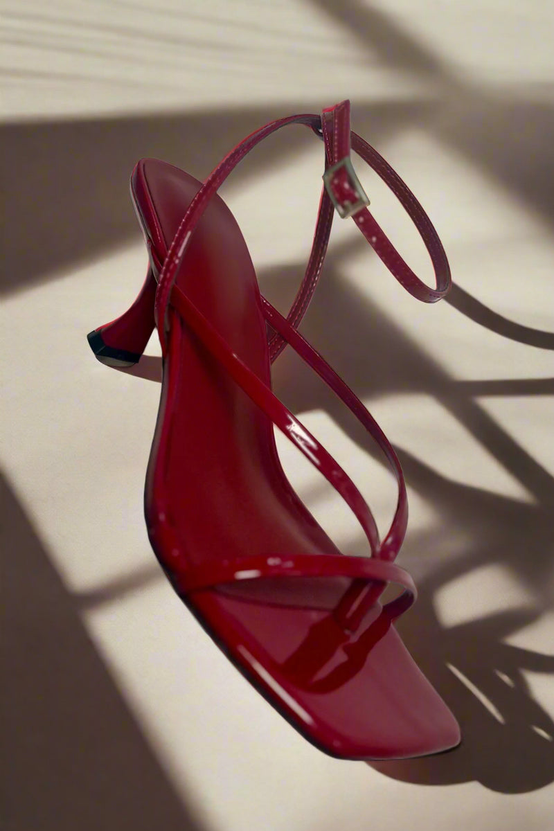 Square Toe Kitten Heel