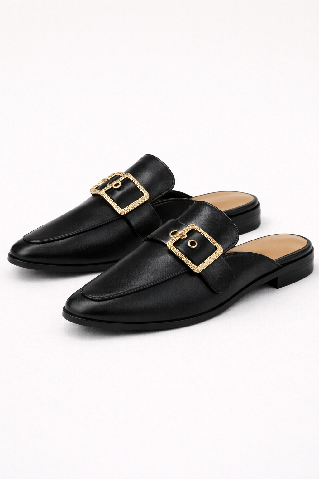 Soho Buckle Mules