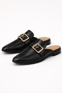 Soho Buckle Mules