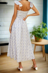 Ditsy Midi Dress