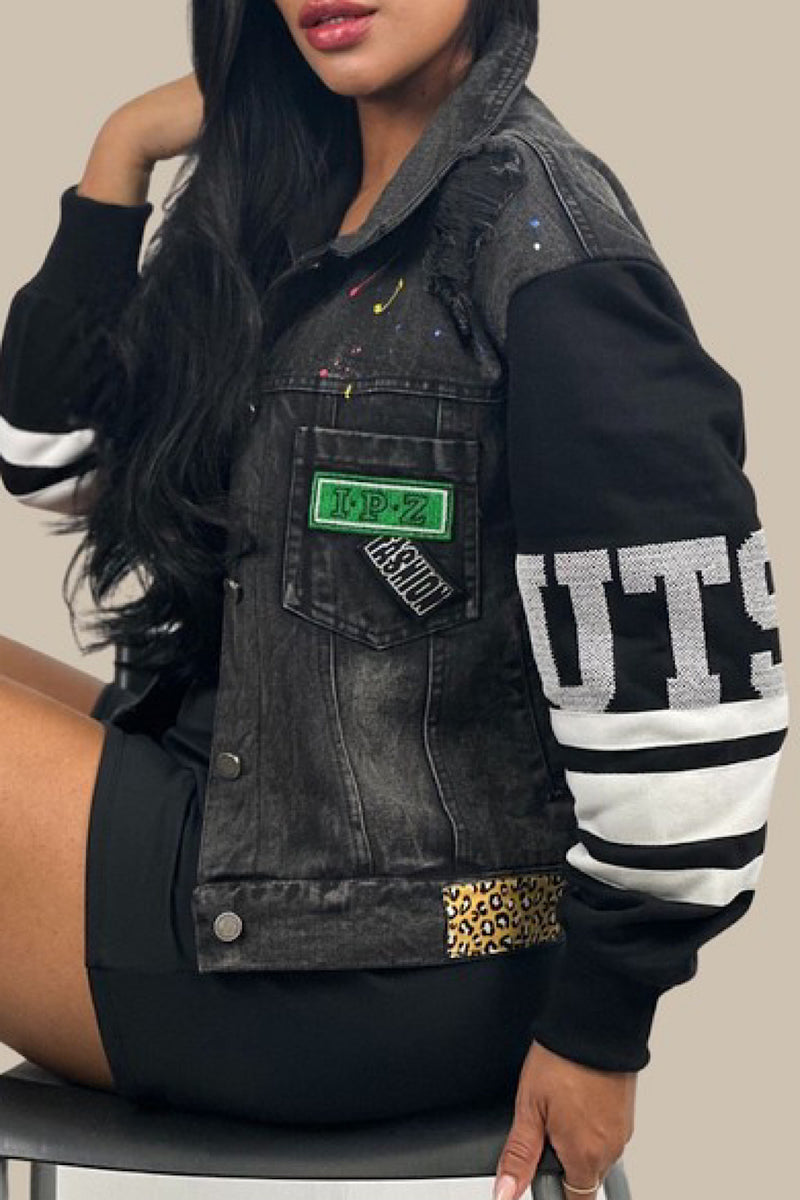 Black Street Style Jacket