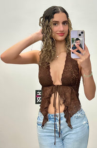 Lace Halter Top
