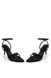 Black Strappy Heels
