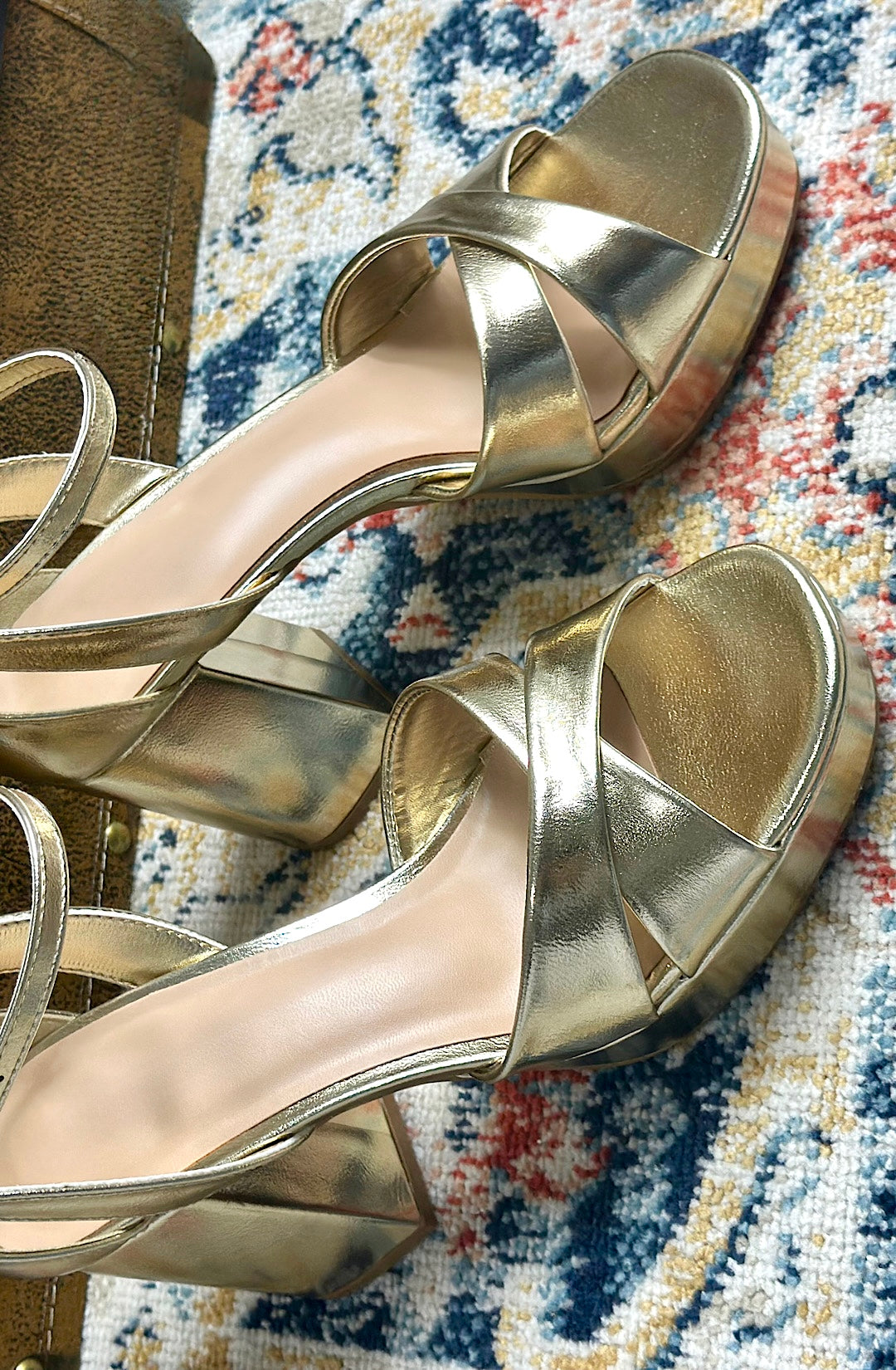 Ankle Strap Block Heel