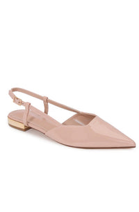 Nude Slingback Flats