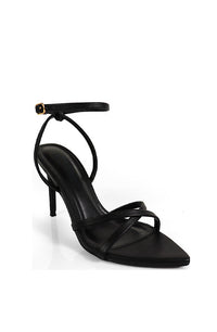 Black Strappy Heels