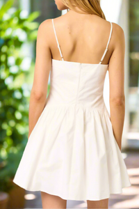 Poplin Mini Dress