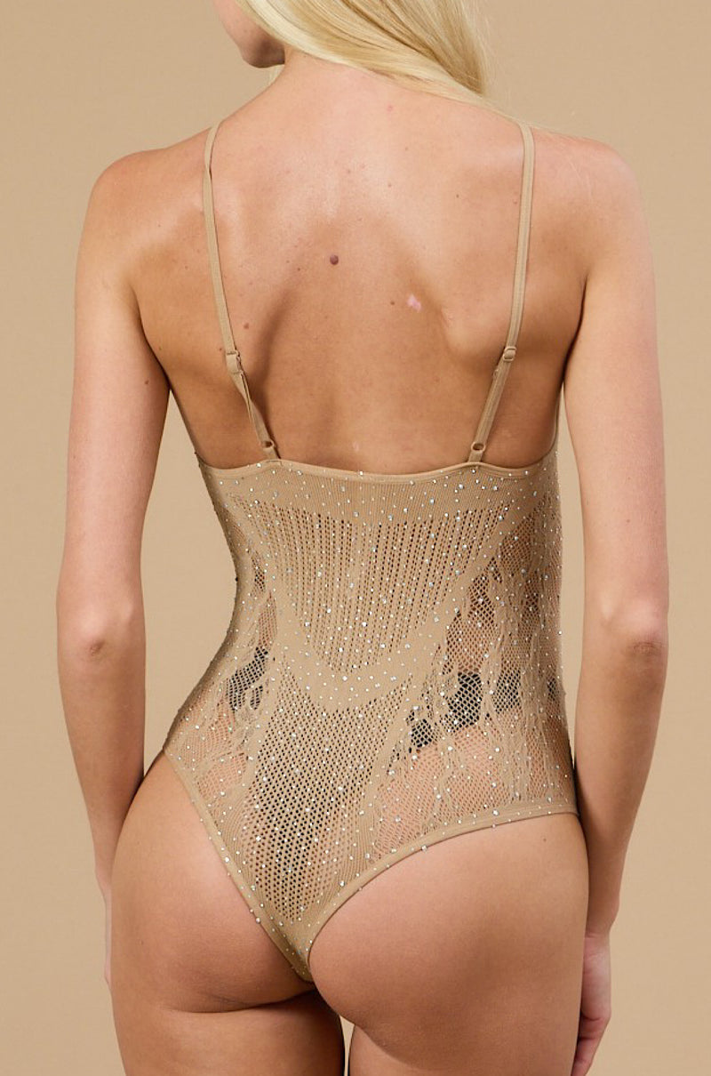 Sparkling Lace Bodysuit