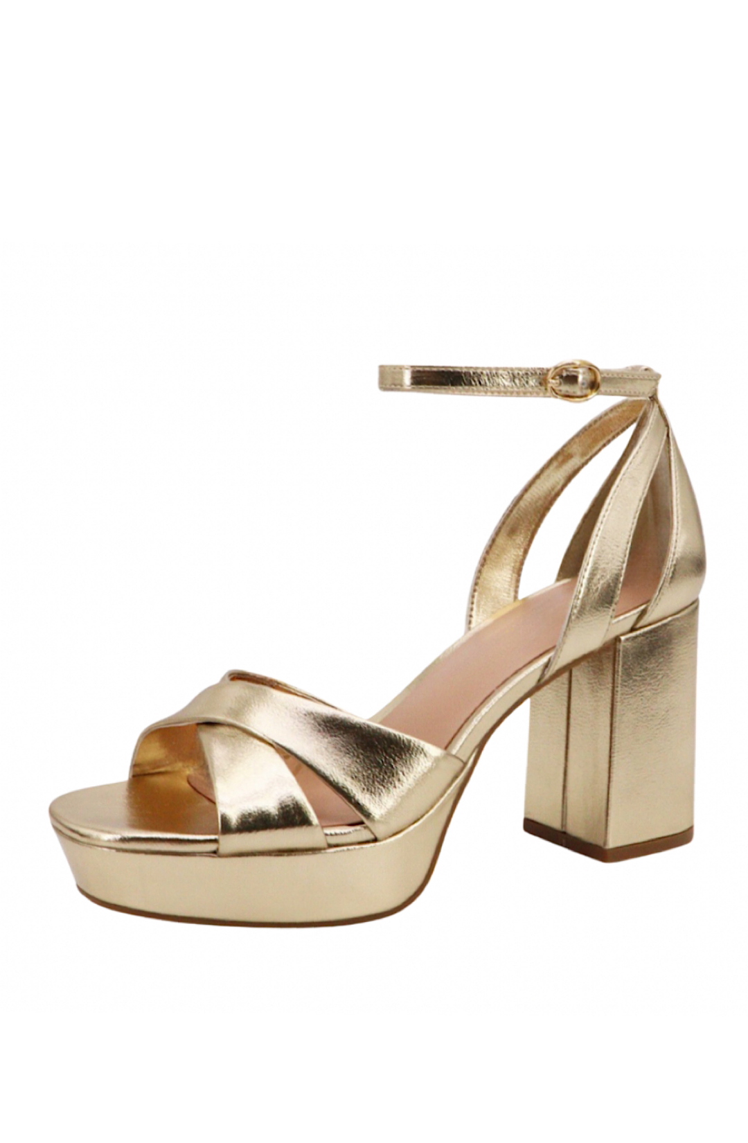 Ankle Strap Block Heel