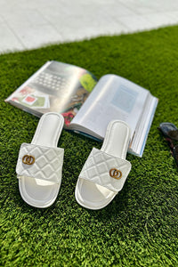 Carie Quilted Sandals