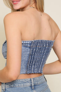 Denim Divine Top