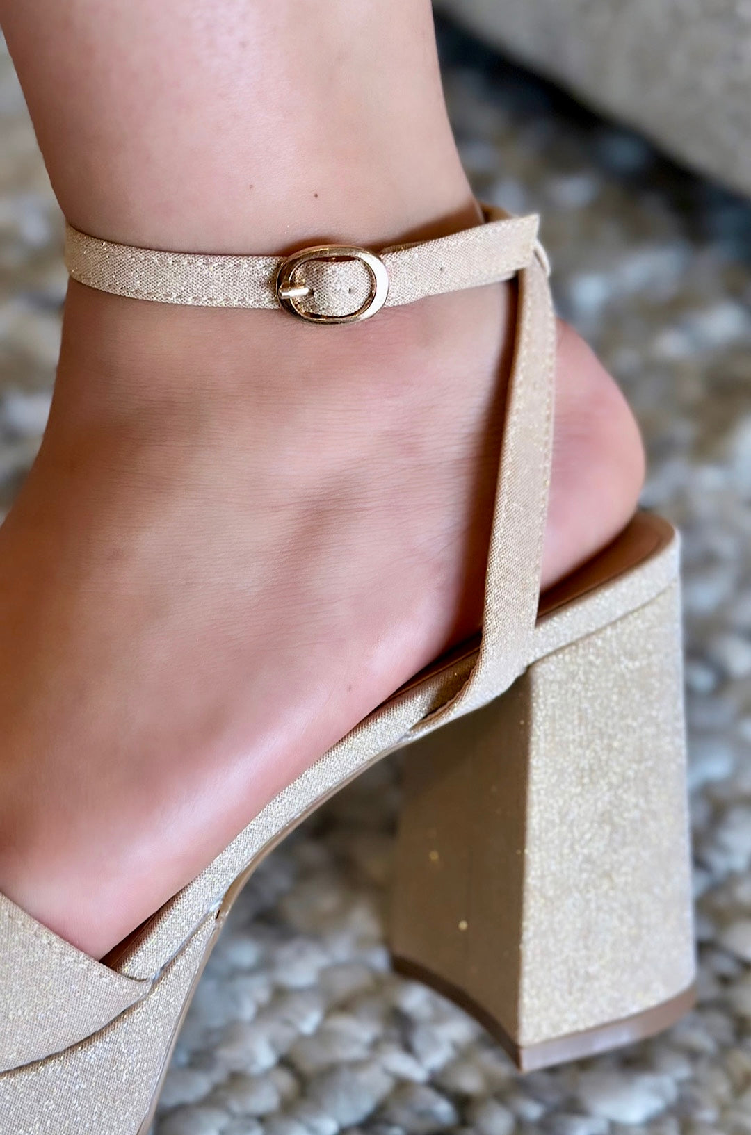 Gigi Glitter Glow Heels