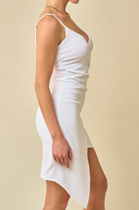 Asymmetrical Mini Dress