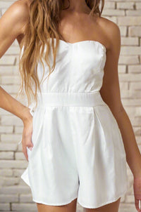 Oversized Bow Romper