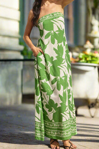 Leafy Maxi Dress