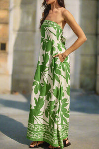 Leafy Maxi Dress