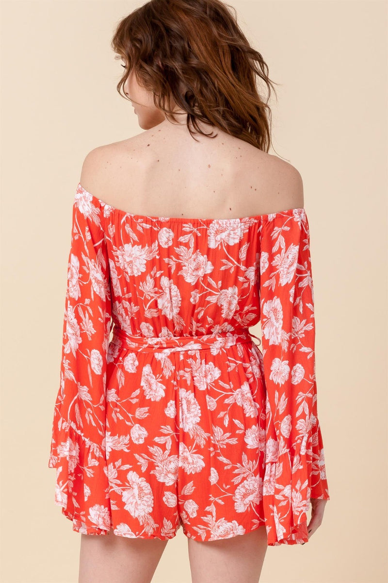 Off The Shoulder Romper