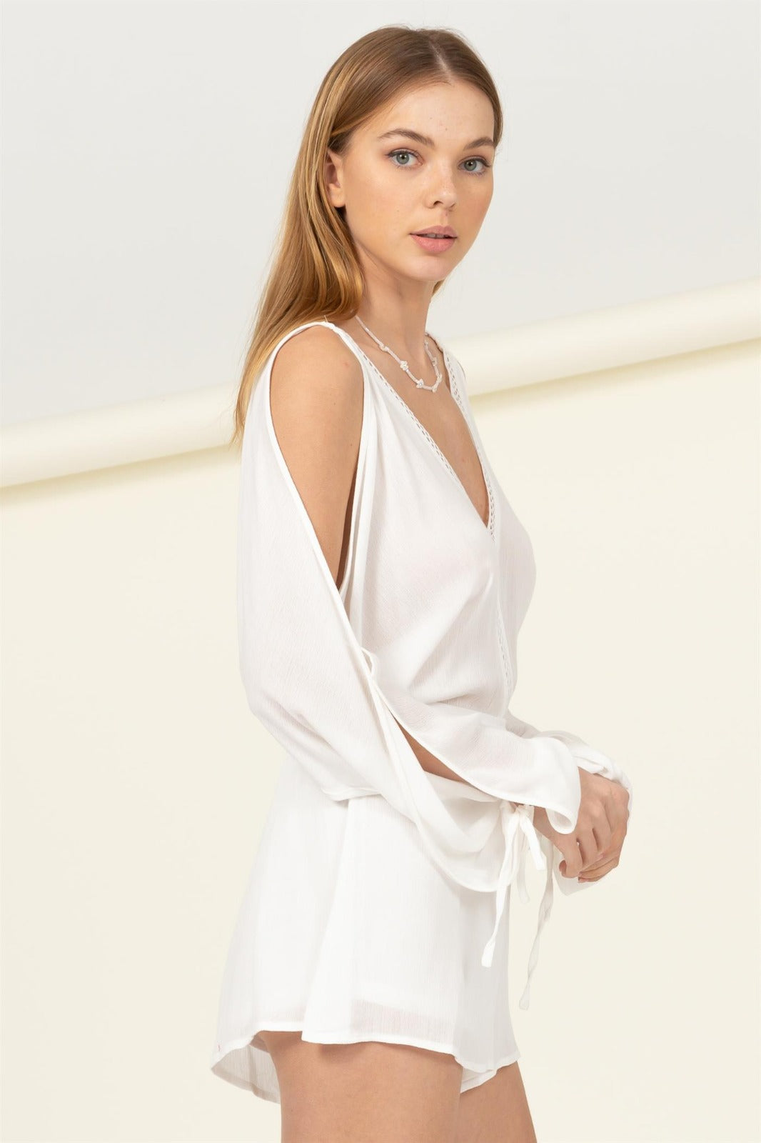 Cold Shoulder Romper