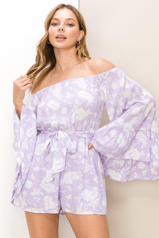 Off The Shoulder Romper