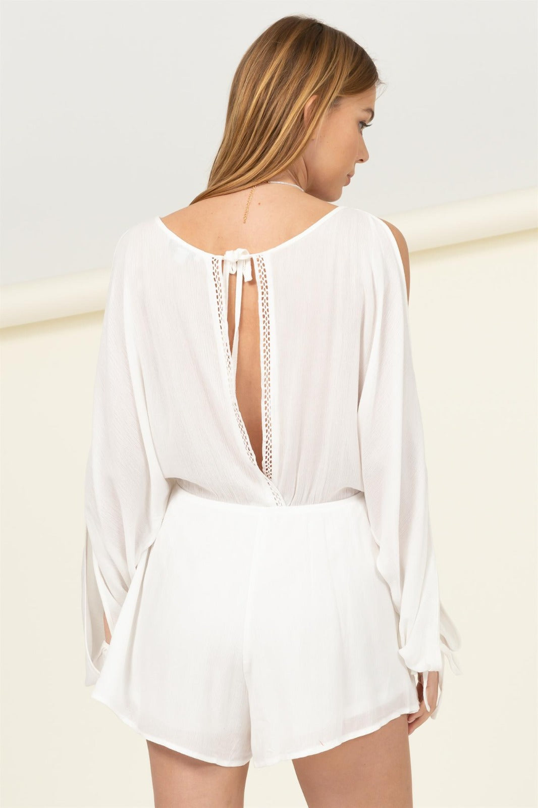 Cold Shoulder Romper